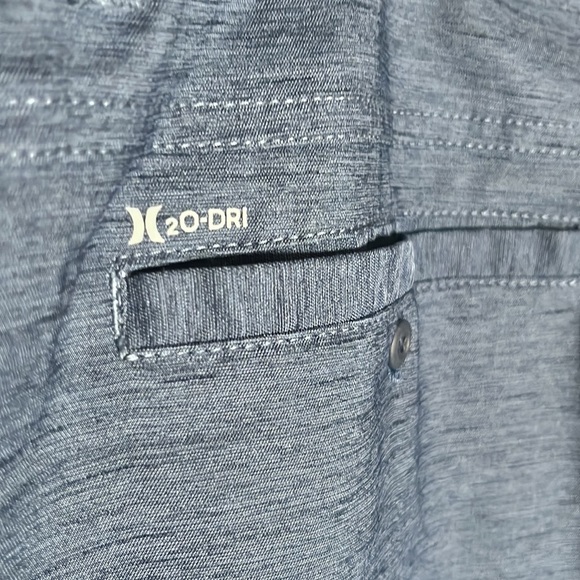 Hurley heathered denim blue H20- Dri men’s shorts - Picture 5 of 6